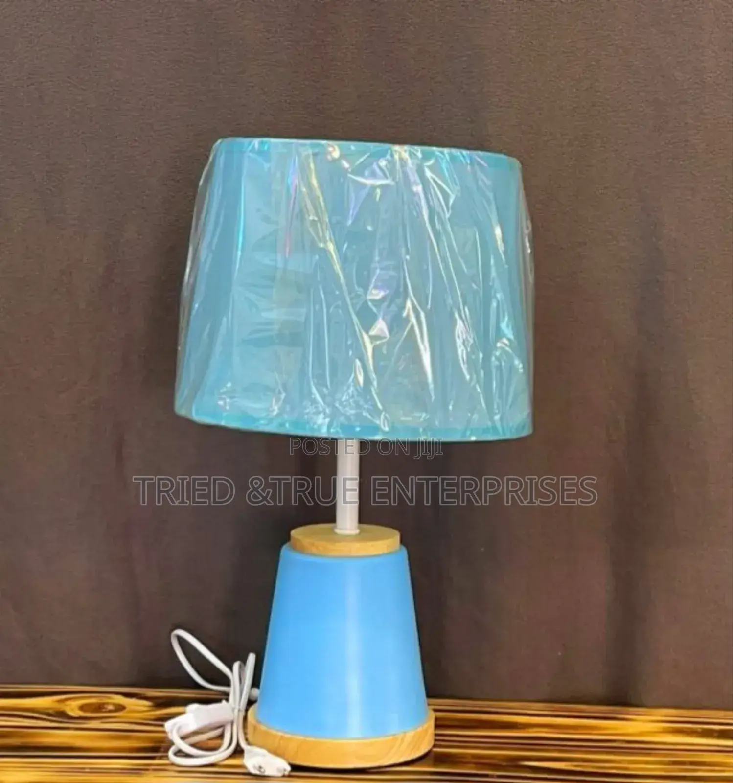 Quality Blue Bedside Lamp Jyt5k