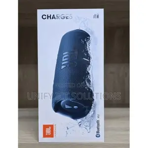 JBL Charge 5 Portable Waterproof Speaker 40W - Black