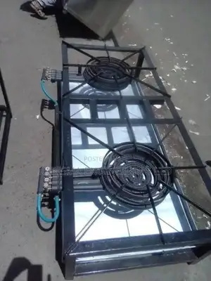 4 Rings Two Burners Cooker