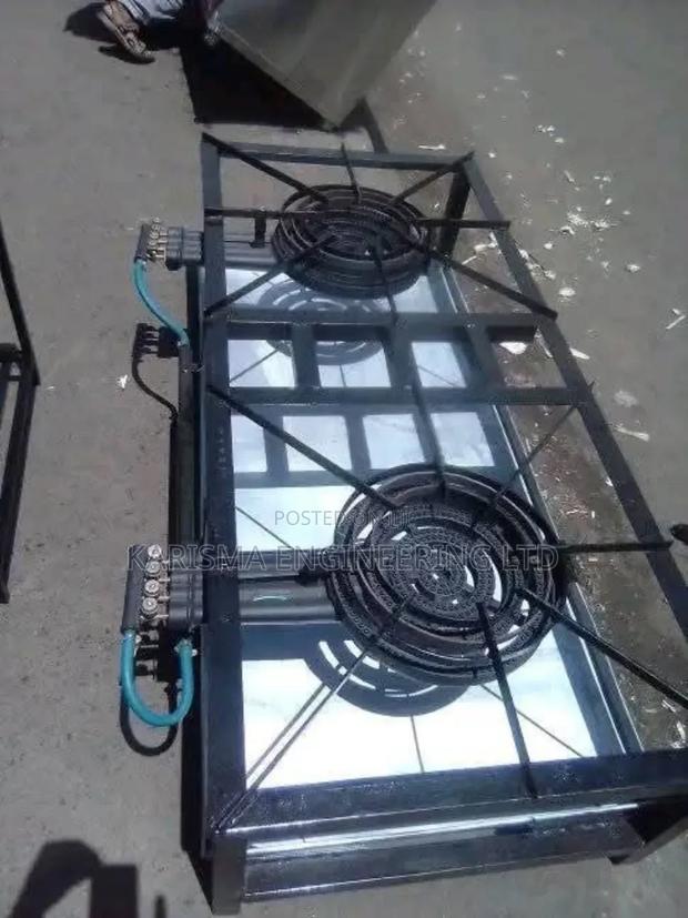 4 Rings Two Burners Cooker