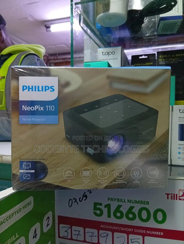 Philips Neopix 110, True Hd 720p Mini Video Projector - main view