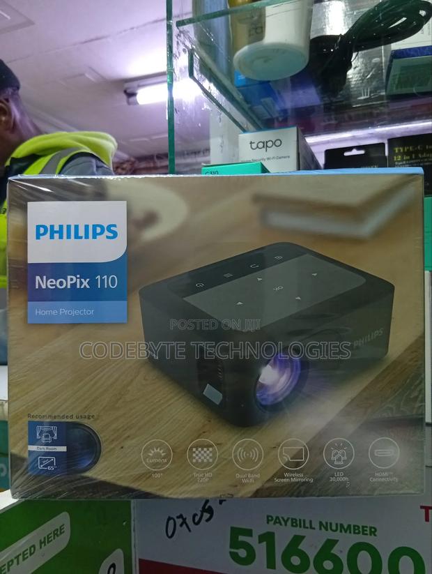 Philips Neopix 110 HD Home Projector NPX110/INT - thumbnail 2