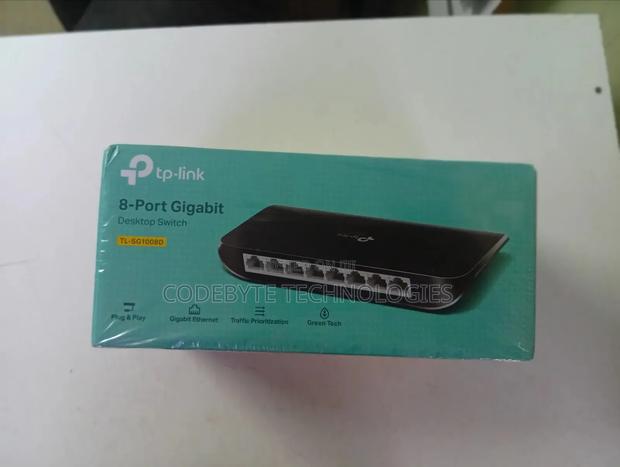 Tp-Link Tl-Sg1008d 8-Port Gigabit Desktop Switch^°8 Port - main view