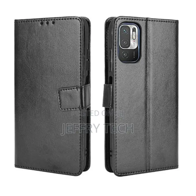 Redmi Note10 5G Wallet Case Cash Slot Card Pocket Stand