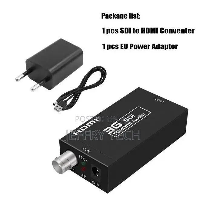 3G HD Sdi to HDMI Audio Converter Adapter3g HD Sdi to HDMI A