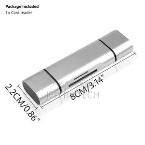 SD Card Reader 3 in 1 USB 3.0/Micro USB/Type C
