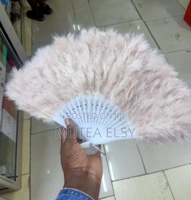 Dusty Pink Ladies Fan