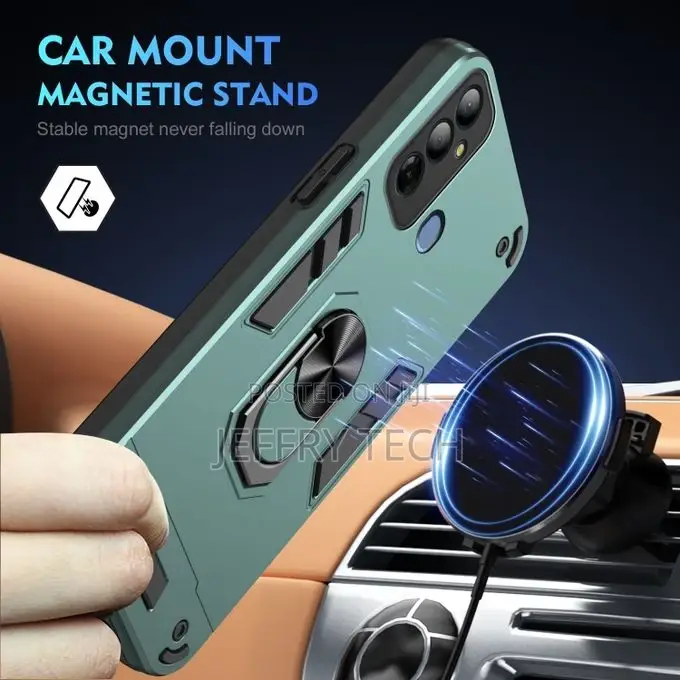 Ring Holder Phone Case for Tecno Pop 6 Go
