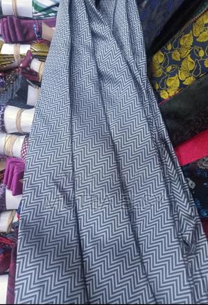 Geometric Harsh Grey Executive Tie Sets - thumbnail 2