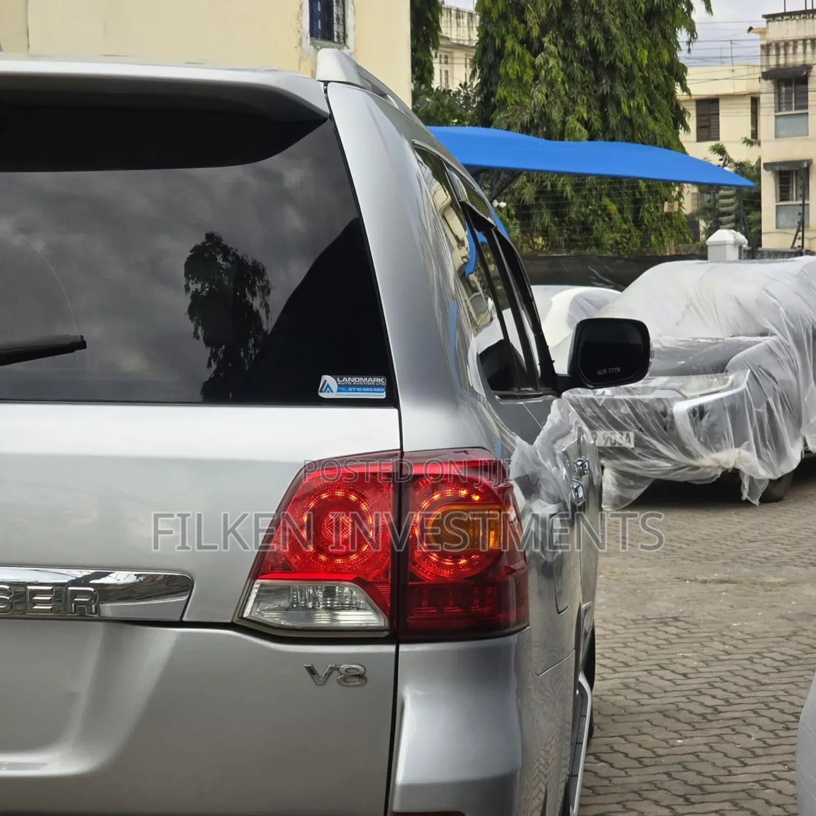 Toyota Land Cruiser 4.6 V8 ZX 2012 Silver