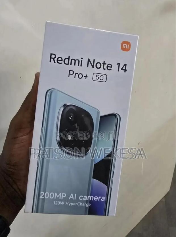 New Xiaomi Redmi Note 14 Pro+ 256 GB Black - main view