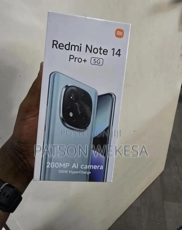 New Xiaomi Redmi Note 14 Pro+ 256 GB Black - thumbnail 2