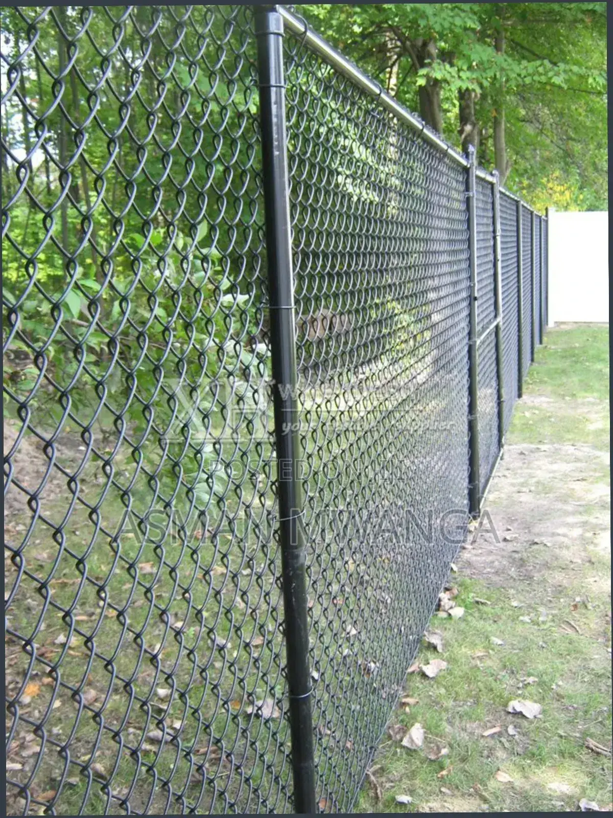 Heavy Gauge PVC Coated Chainlink 12.5 G