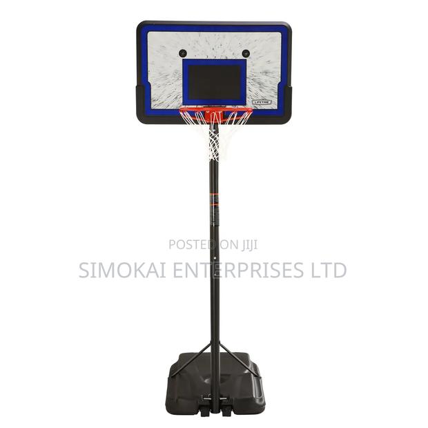 Lifetime 44 Inch Impact Portable Adjustable Basketball Hoop