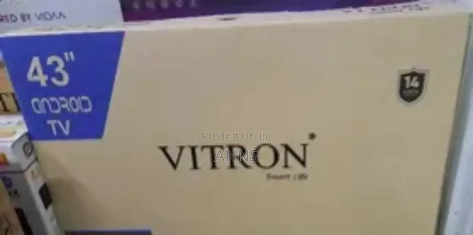 Vitron 43" ~ Smart Android Frameless Best Tv