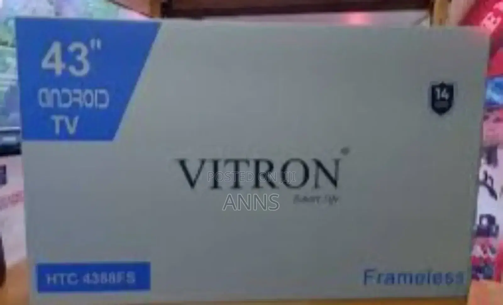 Vitron 43" ~ Smart Android Frameless Best Tv