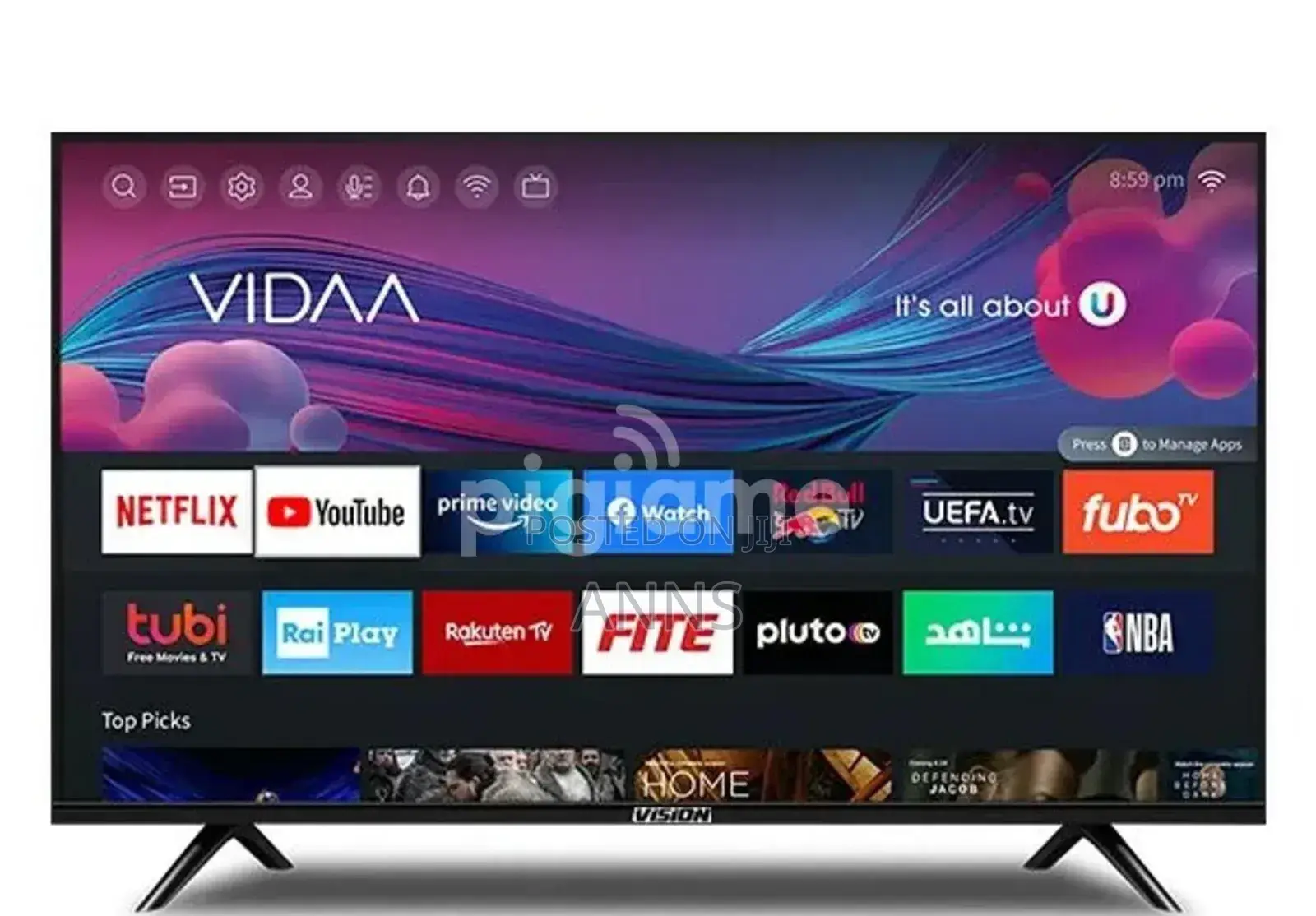 Vision 32" Vidaa Smart Tv