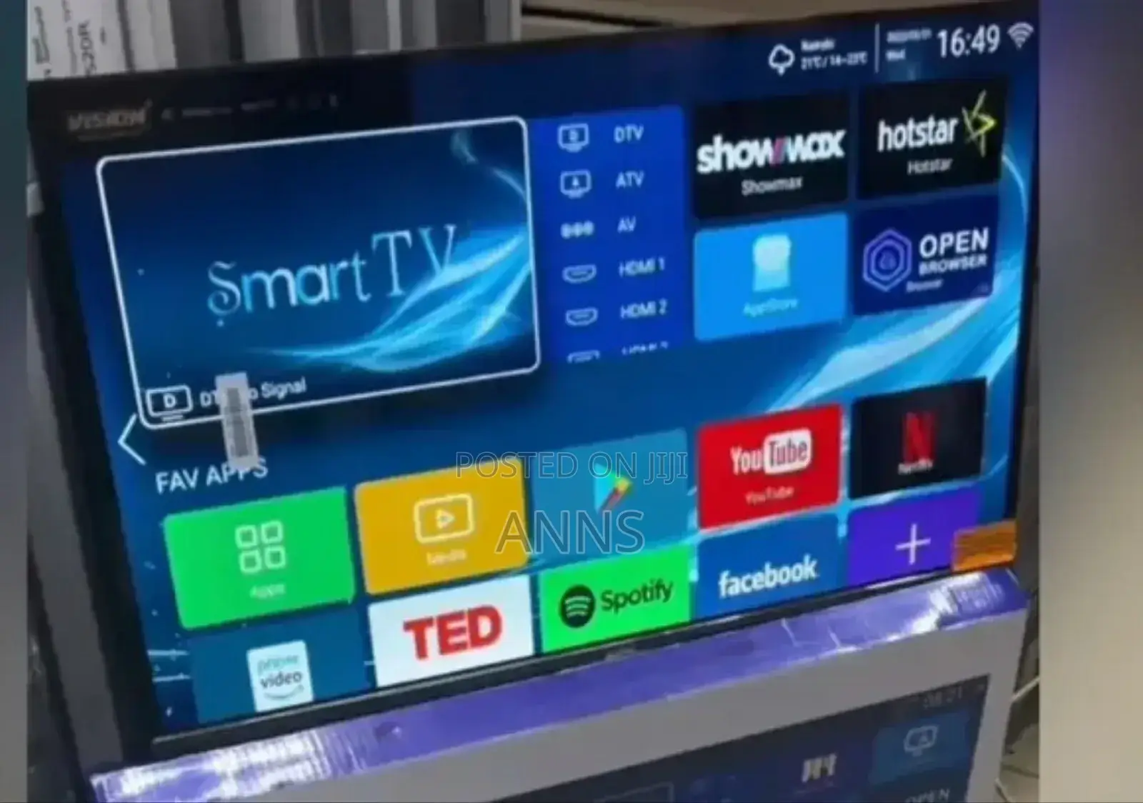 Vision 50" Smart Vidaa Television