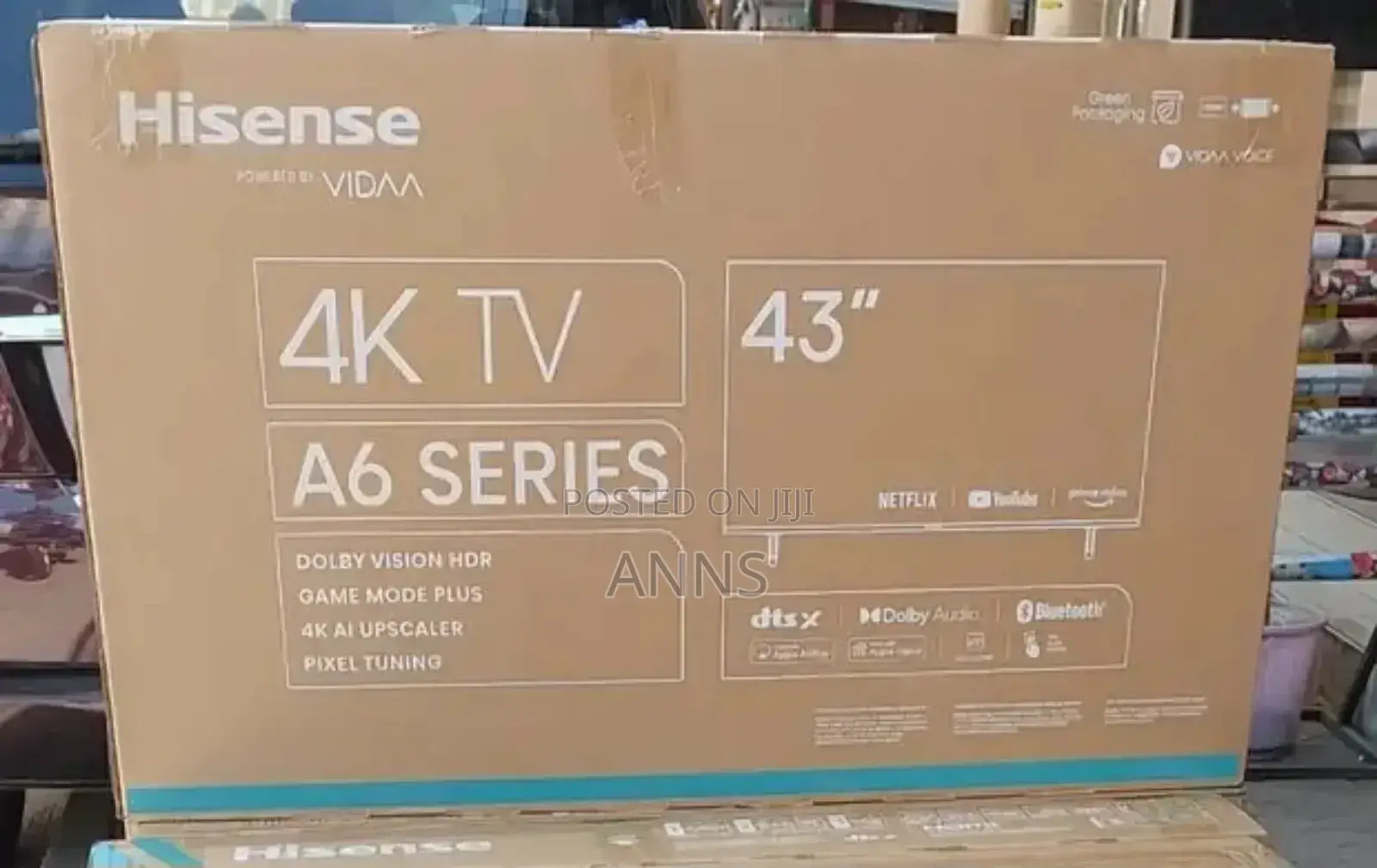 Hisense 43" SMART ~ Frameless Tv