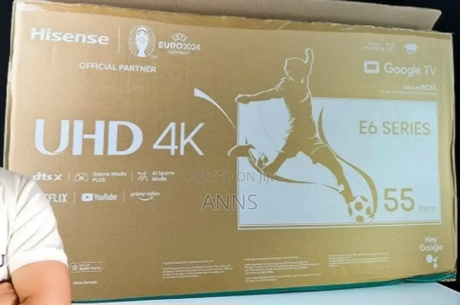 Hisense UHD 55" Frameless Television