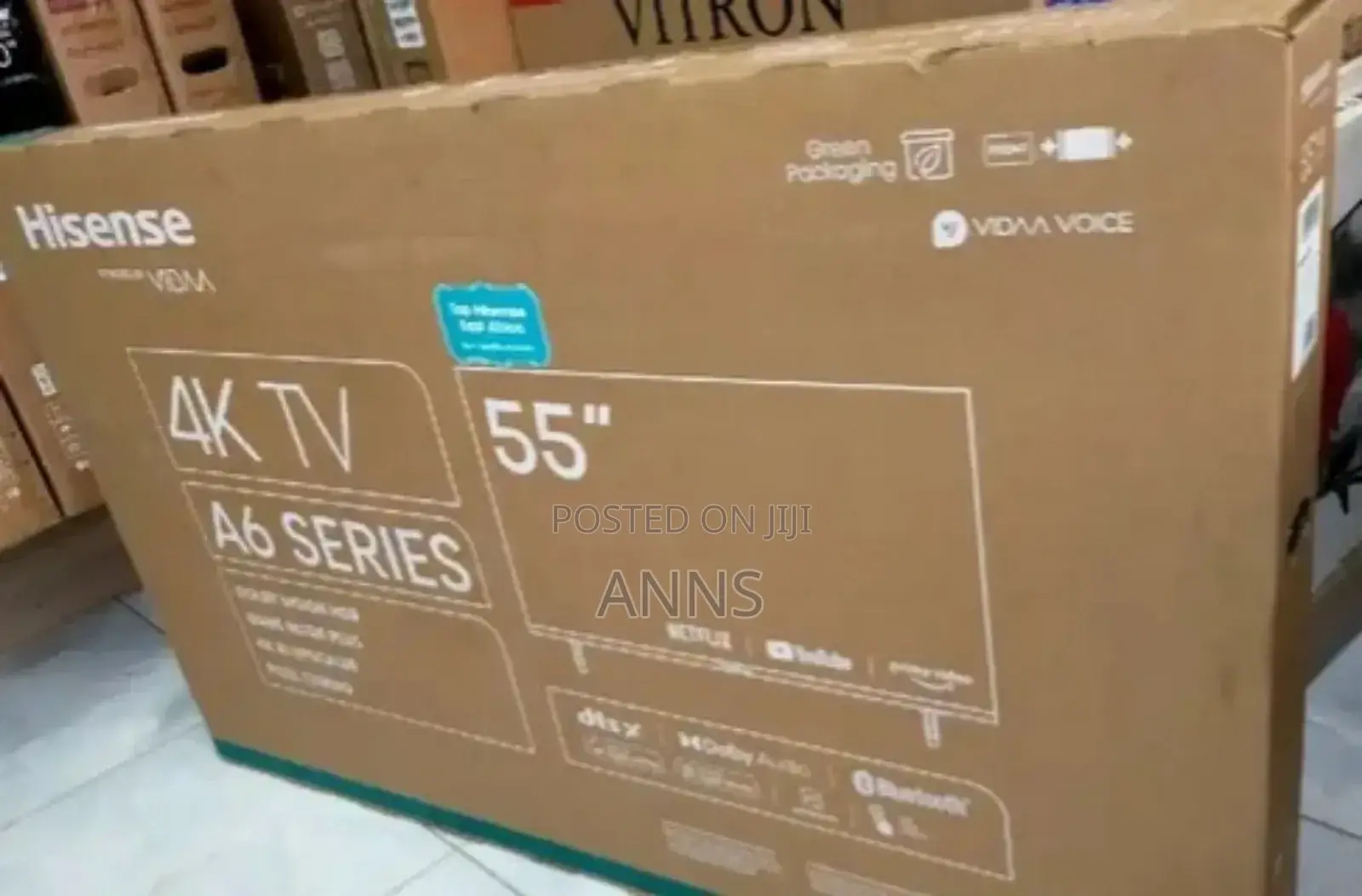 Hisense UHD 55" Frameless Television