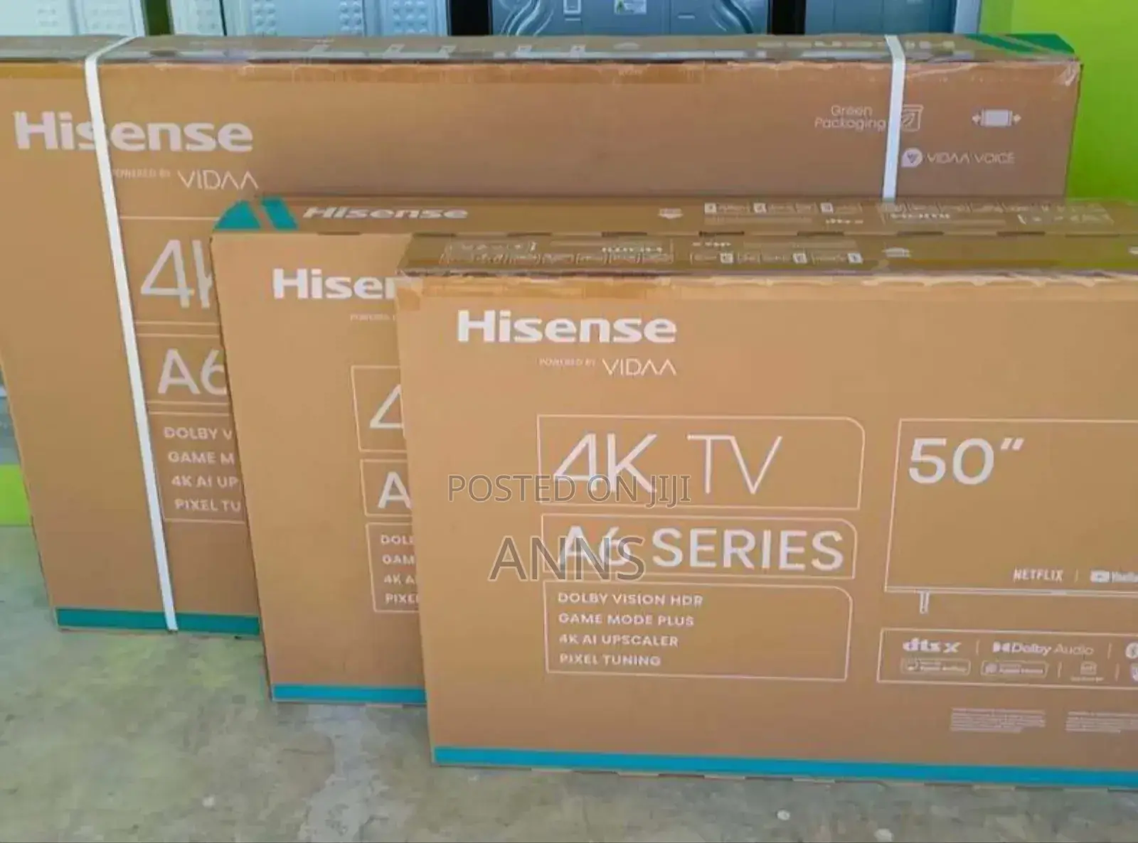 Hisense 50" Frameless Smart Tv