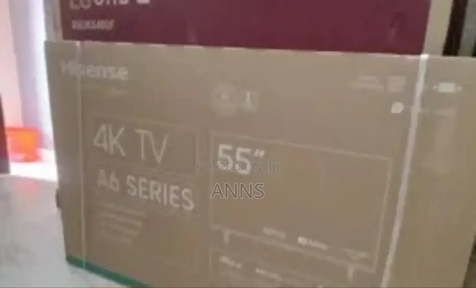 Hisense 55" ~ Smart Frameless Excellent Tv