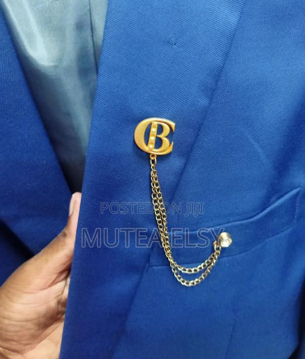 Long Short,Gold Silver Lapel Chains - thumbnail 7