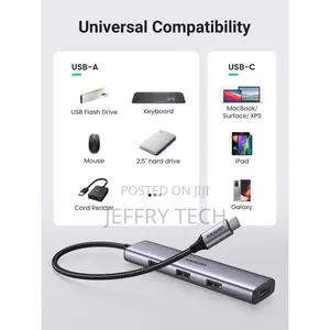 Ugreen USB-C to 4-Port USB 3.0 Hub (CM473, UG-20841)