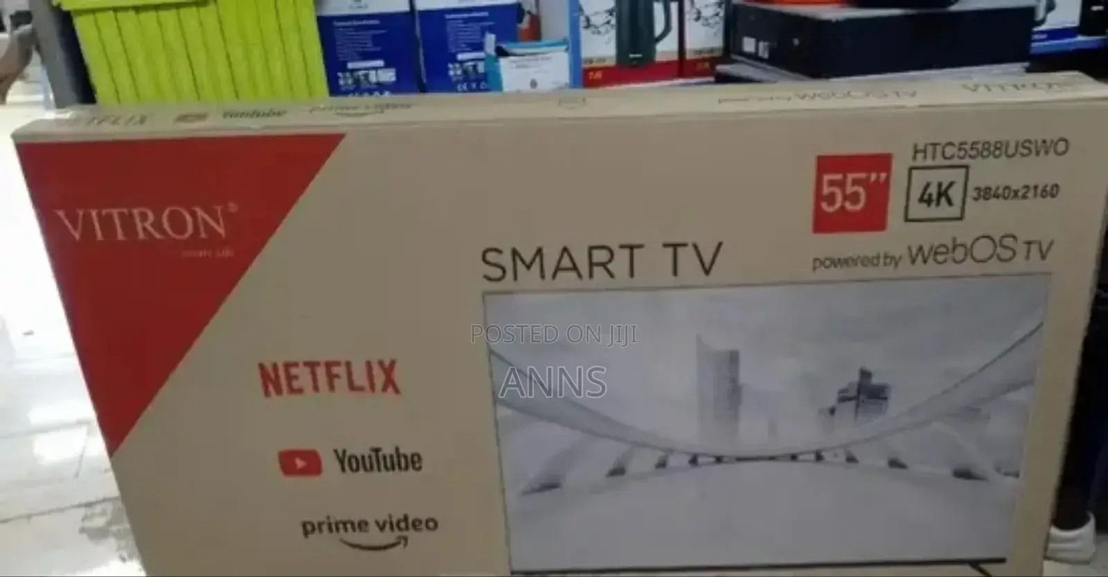 Vitron 55" Frameless ~ WEBOS HD Tv With Magic Remote