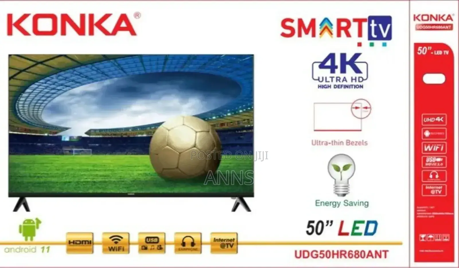 Konka 50" Smart Android ~ Best Uhd Television