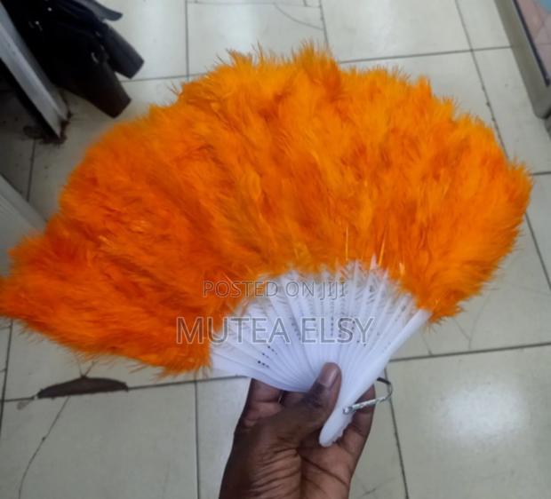 Orange Ladies Fans - main view