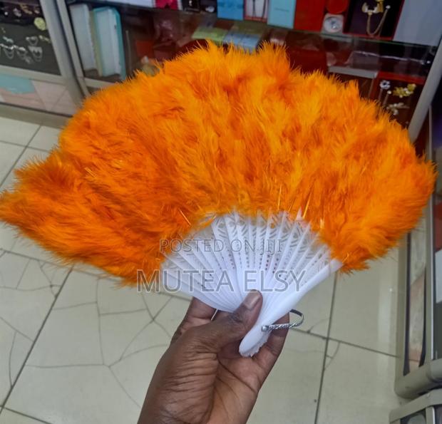 Orange Ladies Fans - thumbnail 2