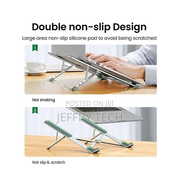 Ugreen Adjustable Laptop Stand Silver (UG- 40291) - thumbnail 3