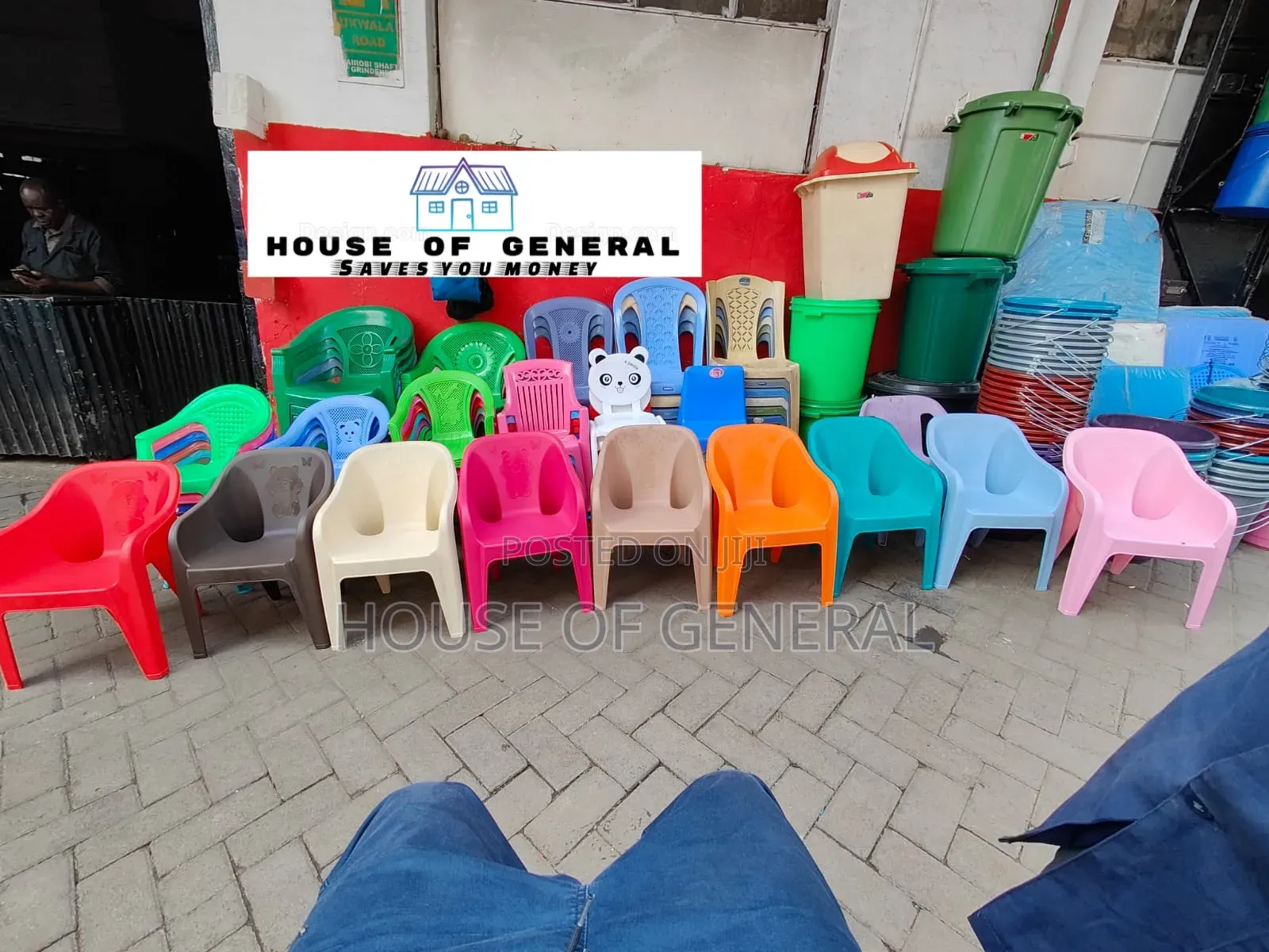 Mix Colours Children Plastic Chair Strong Chair for Kids