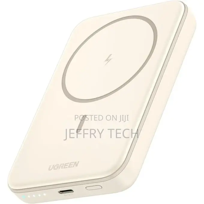 Ugreen 10000mah Magnetic Wireless Power Bank Beige - UG-2520