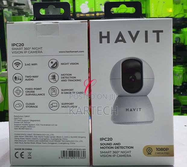 Havit IPC20 1080P 2MP Sound and Motion Smart IP Camera - main view