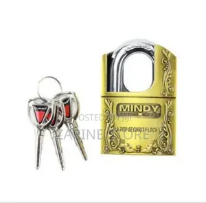 Mindy 70mm Padlock Made of Hardened Steel Anti-Rust Padlock