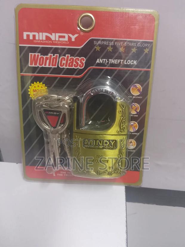40mm Mindy Padlock Made of Hardened Steel Anti-Rust