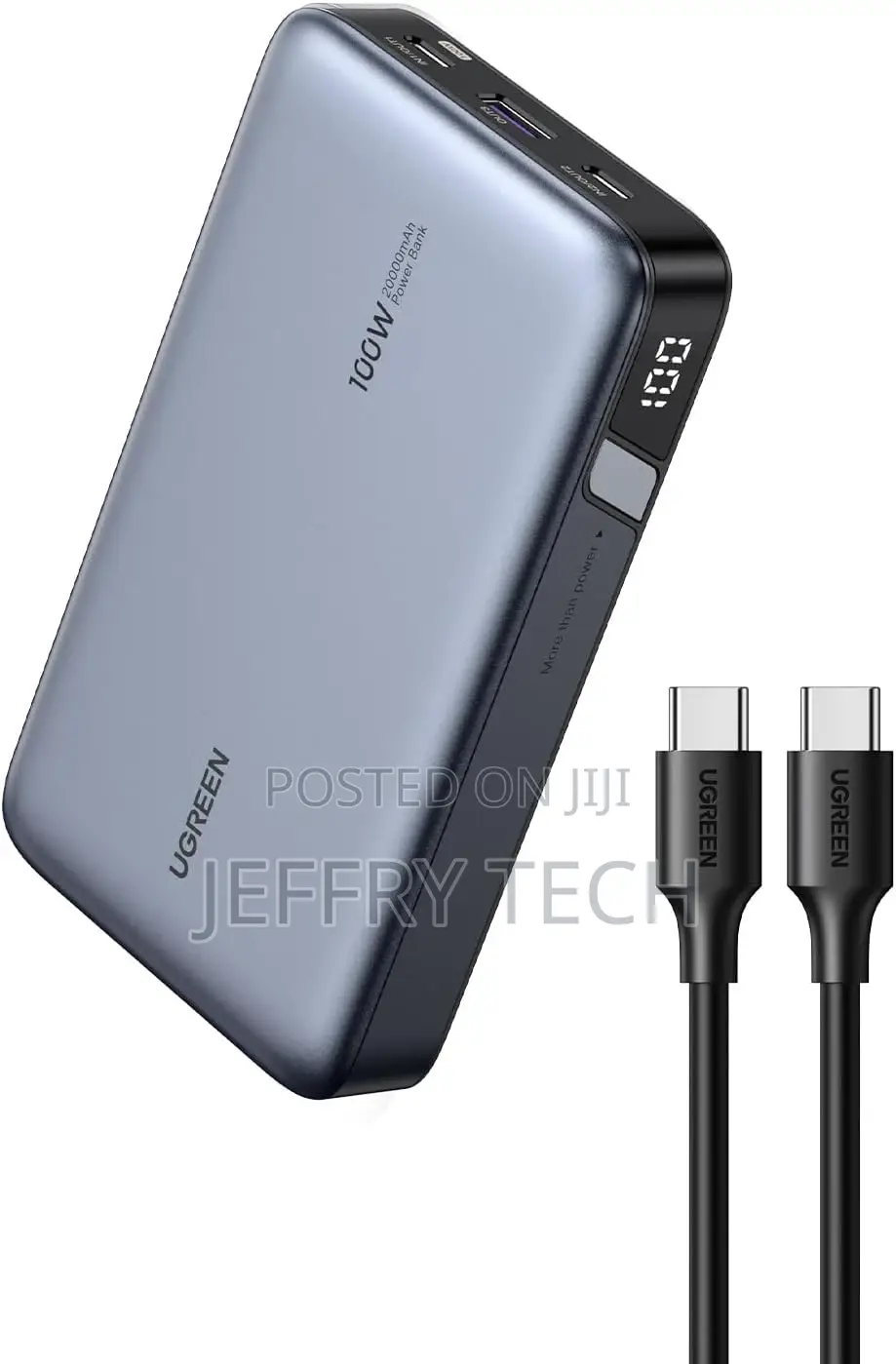 Ugreen 20000mah Two-Way Fast Charging Power Bank (UG- 25188)