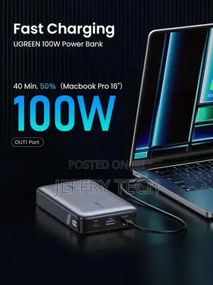 Ugreen 20000mah Two-Way Fast Charging Power Bank (UG- 25188)