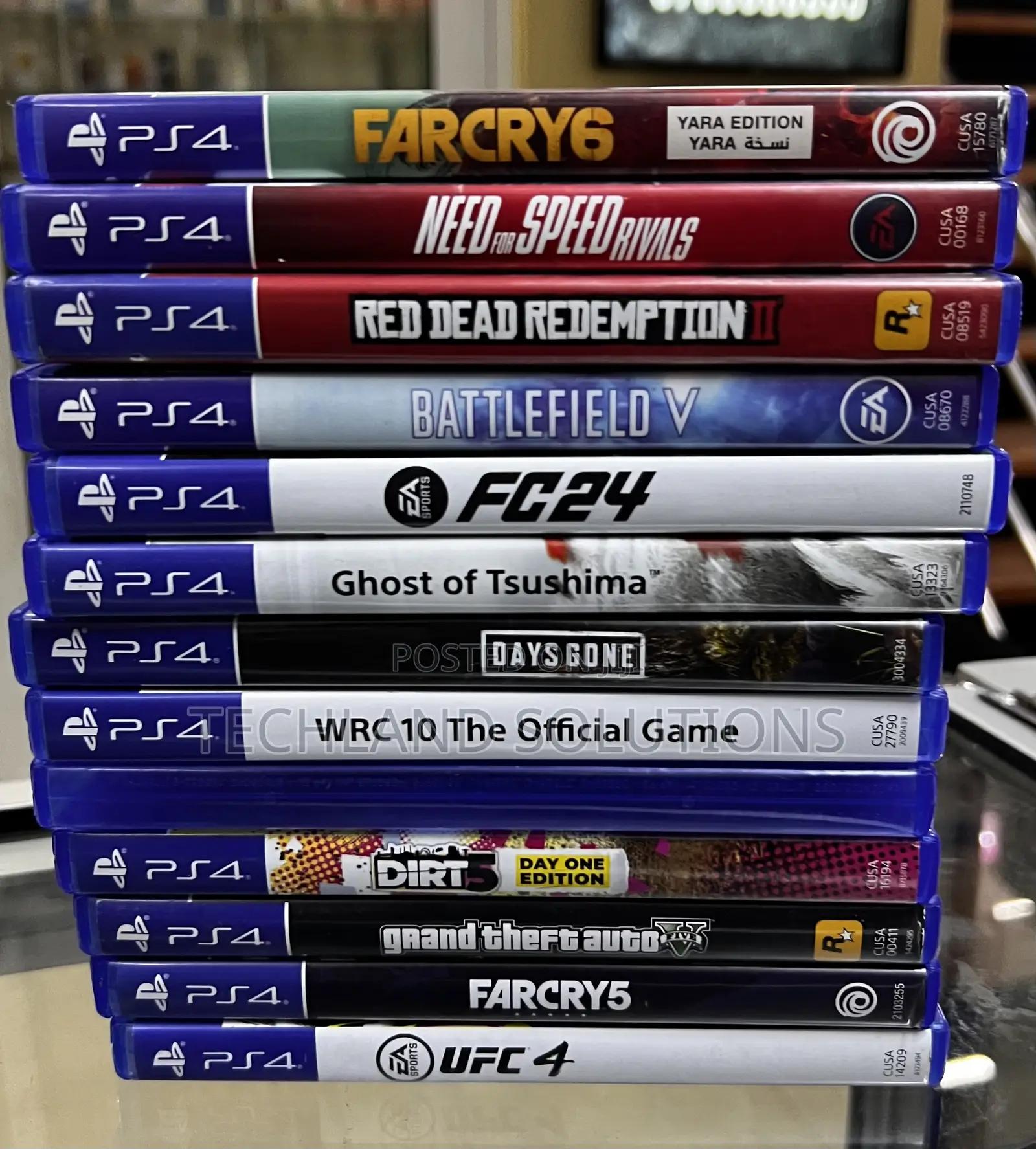 Clean Used Ps4 Games