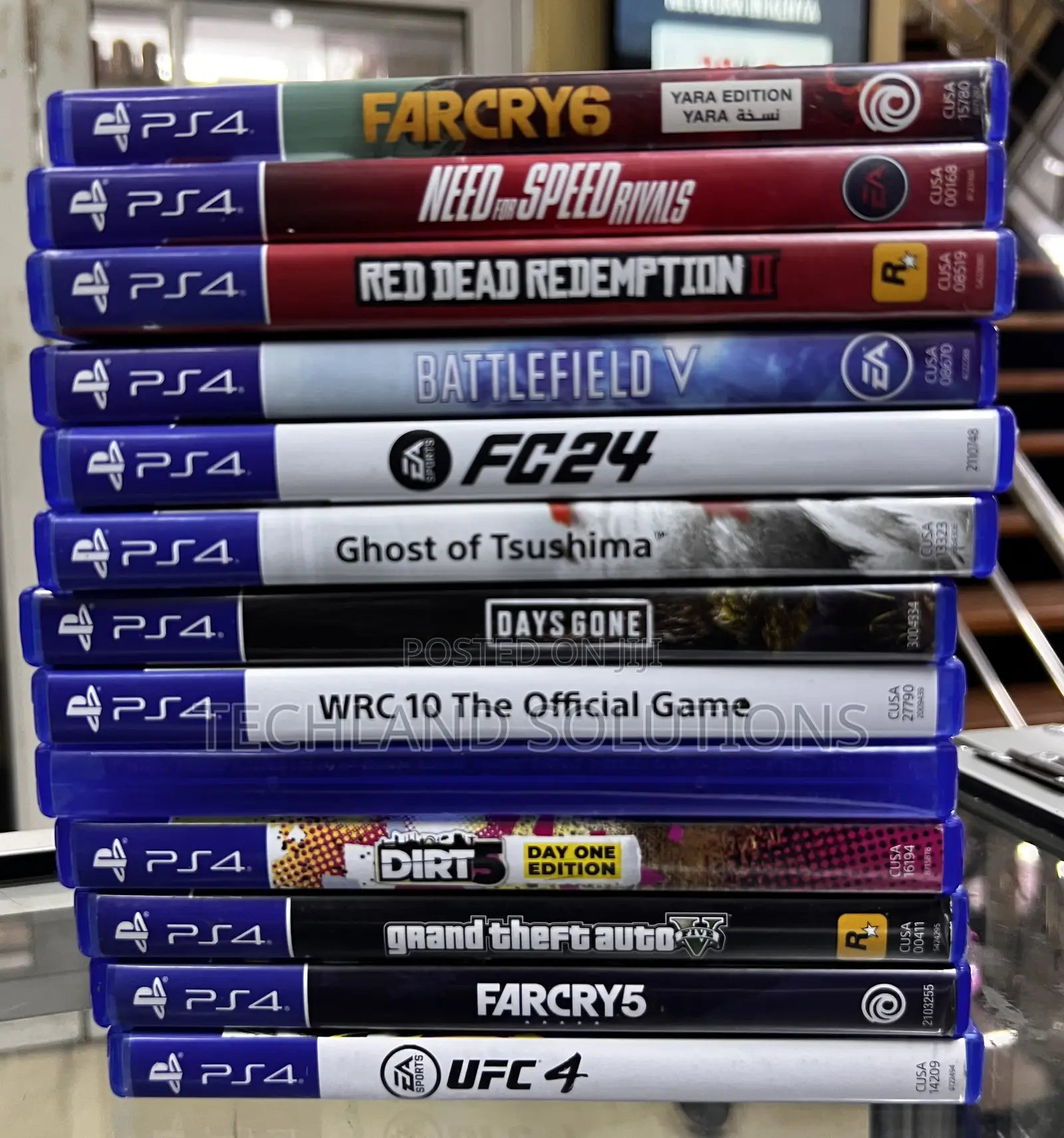 Clean Used Ps4 Games