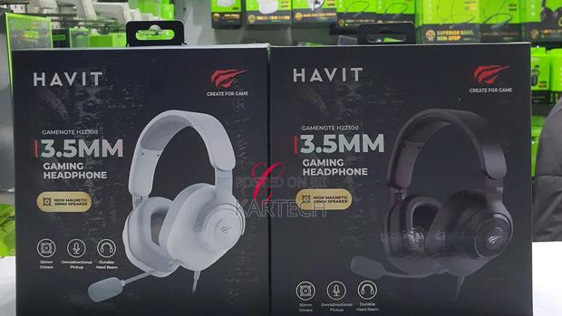 Havit H2230d 3.5mm 50mm Speaker Gaming Headphones