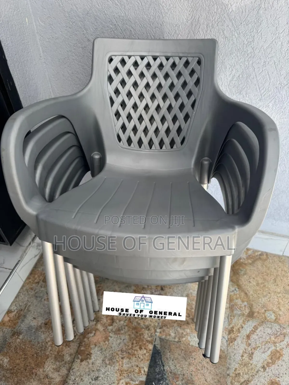 Gray Plastic Chair Comfortable and Good Product Chair