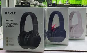 Havit H633BT Foldable Design Wireless Headphones Black - thumbnail 2