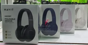 Havit H633BT Foldable Design Wireless Headphones Black,Beige
