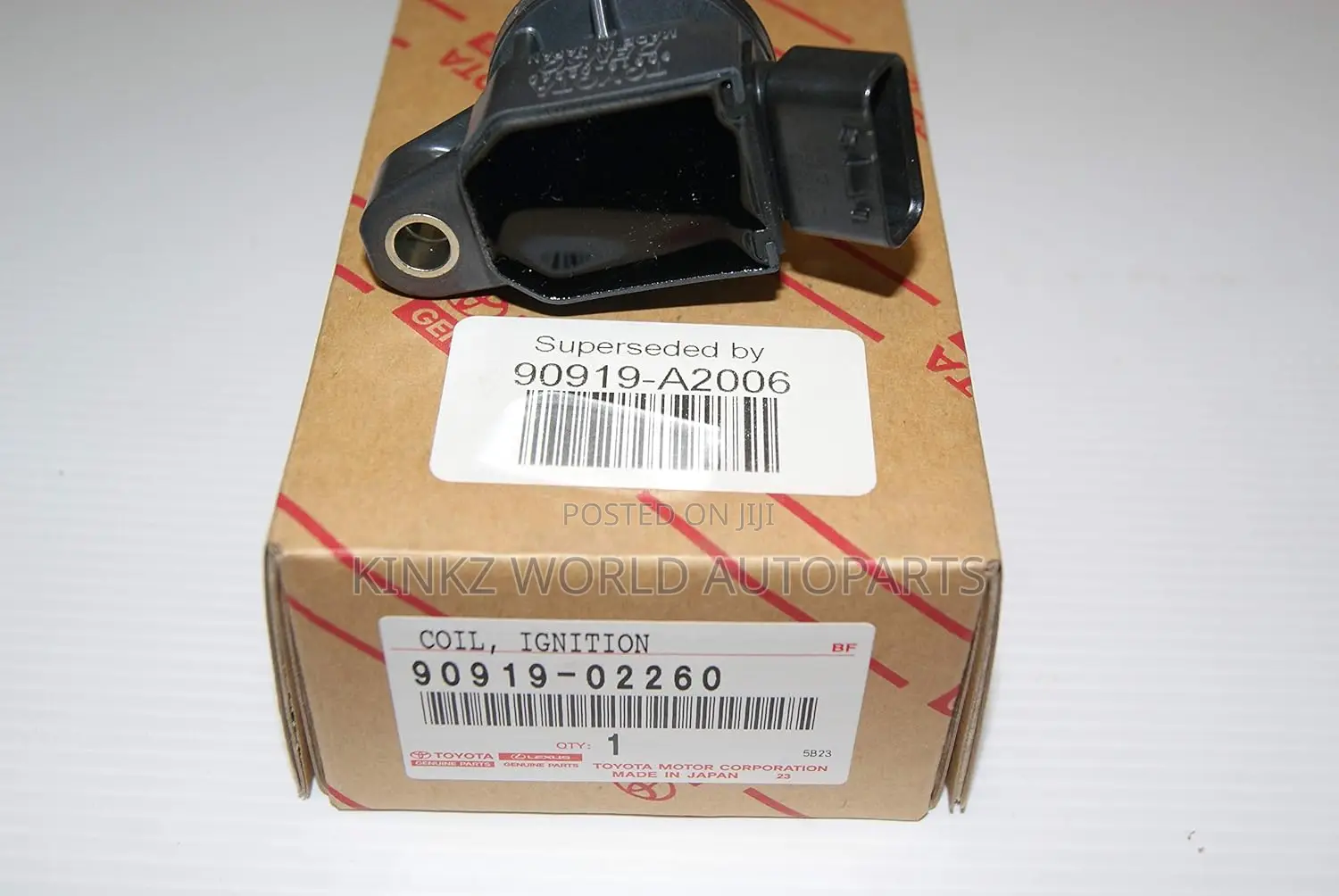 Genuine Toyota Ignition Coil Hiace,Rav4, Camry 90919-02260
