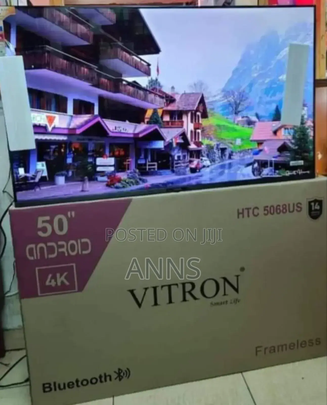 Vitron 50" Inch Smart With Bluetooth Tv
