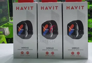 Havit M9045 IP68 Waterproof Wireless Call Smart Watch Black